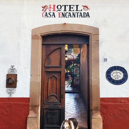 Hotel Casa Encantada ปาทซ์คูเอโร ภายนอก รูปภาพ